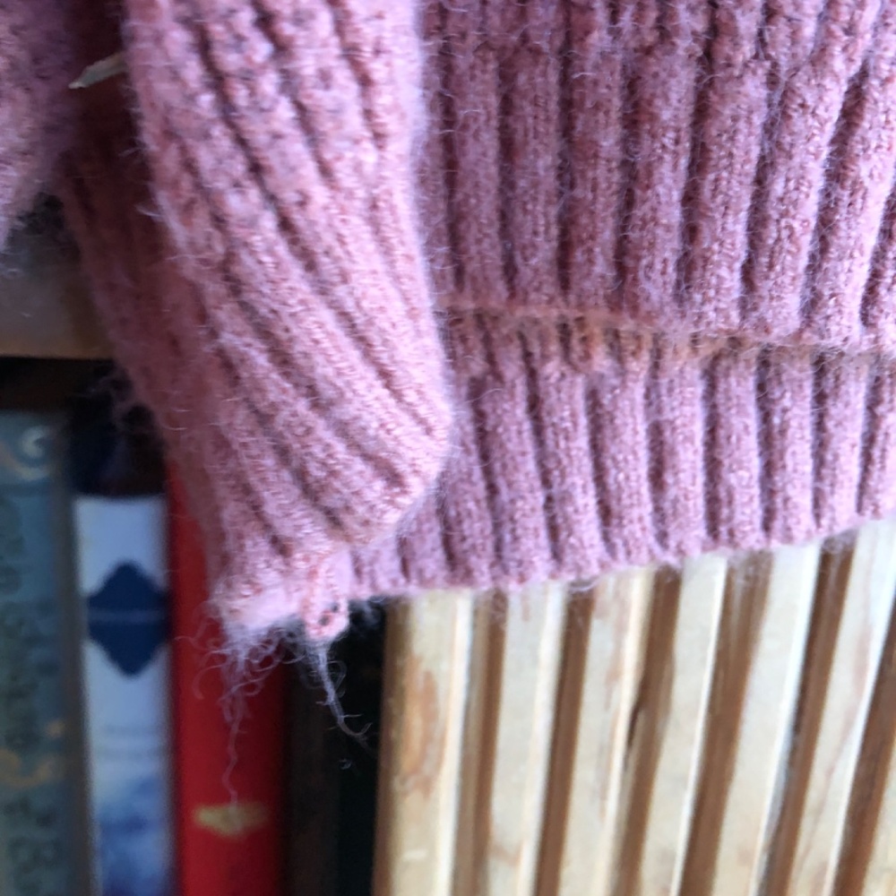 Mauve Saturday Sunday Knit Shorts - Picture 5 of 5